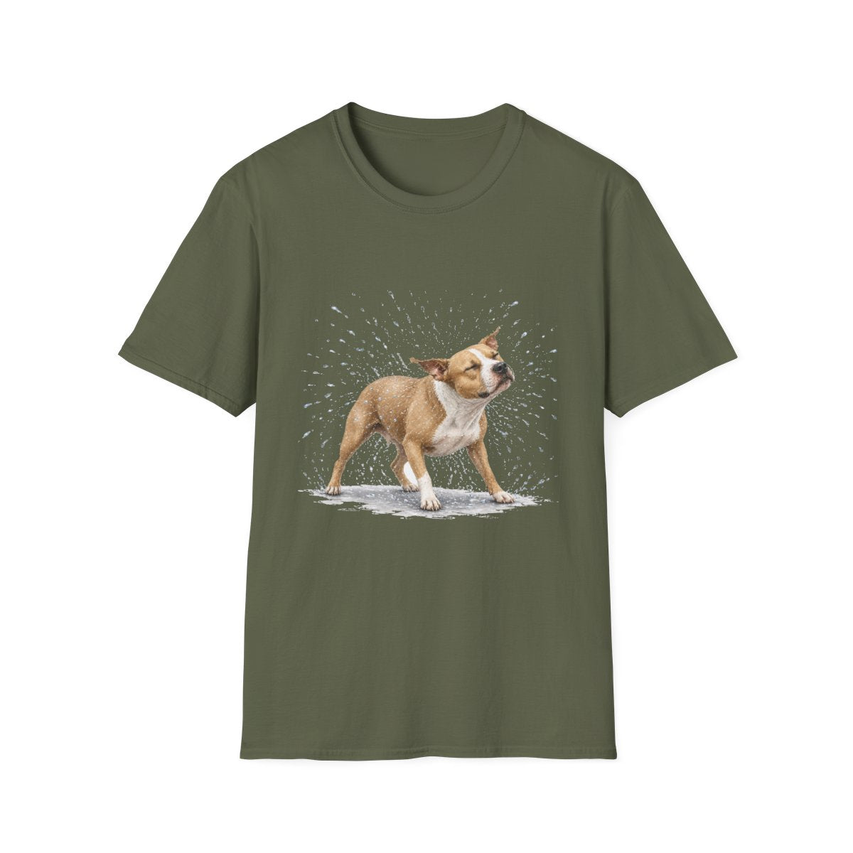 Not A Fan Of Bath Time American Pit Bull Terrier Tee