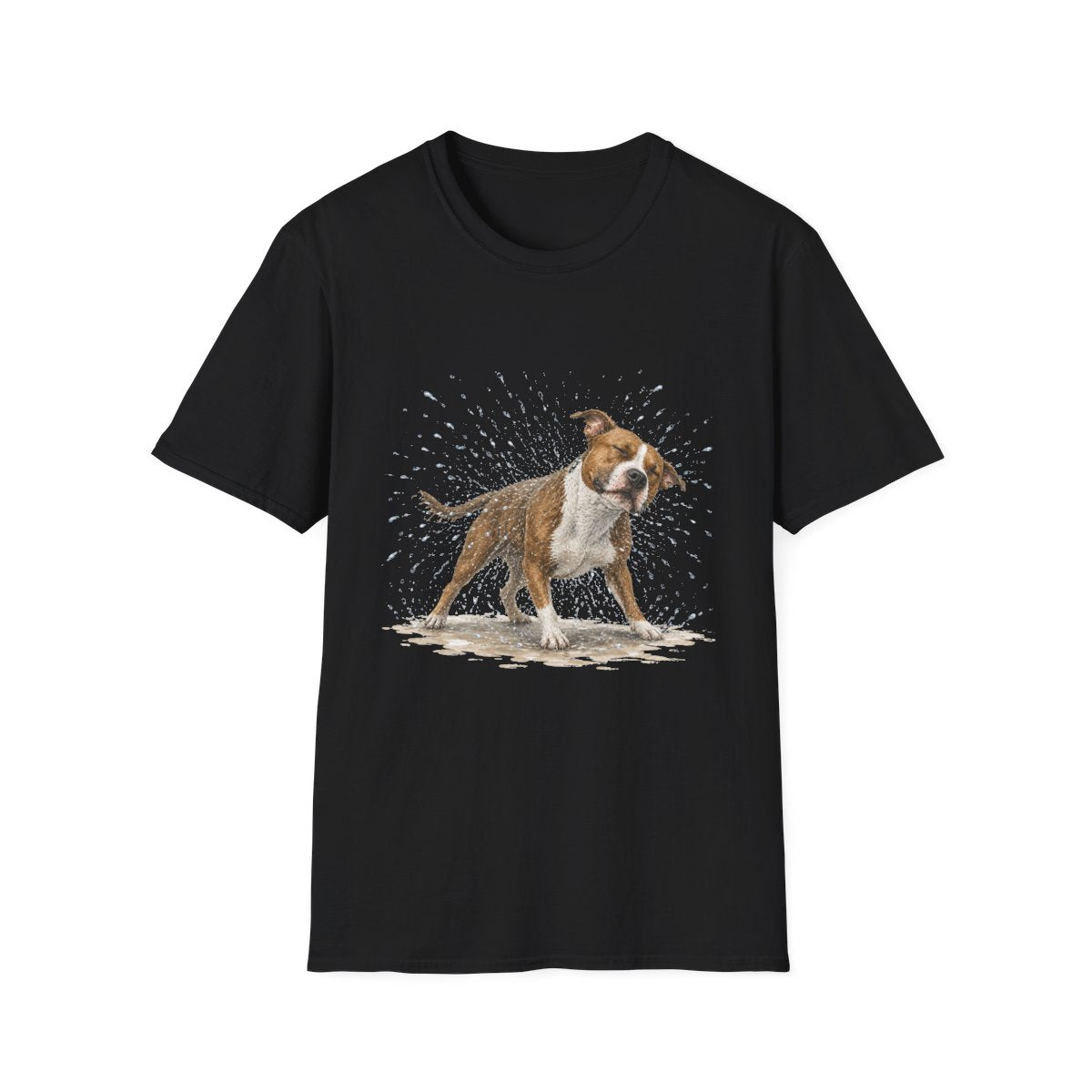 Not A Fan Of Bath Time American Staffordshire Terrier Tee