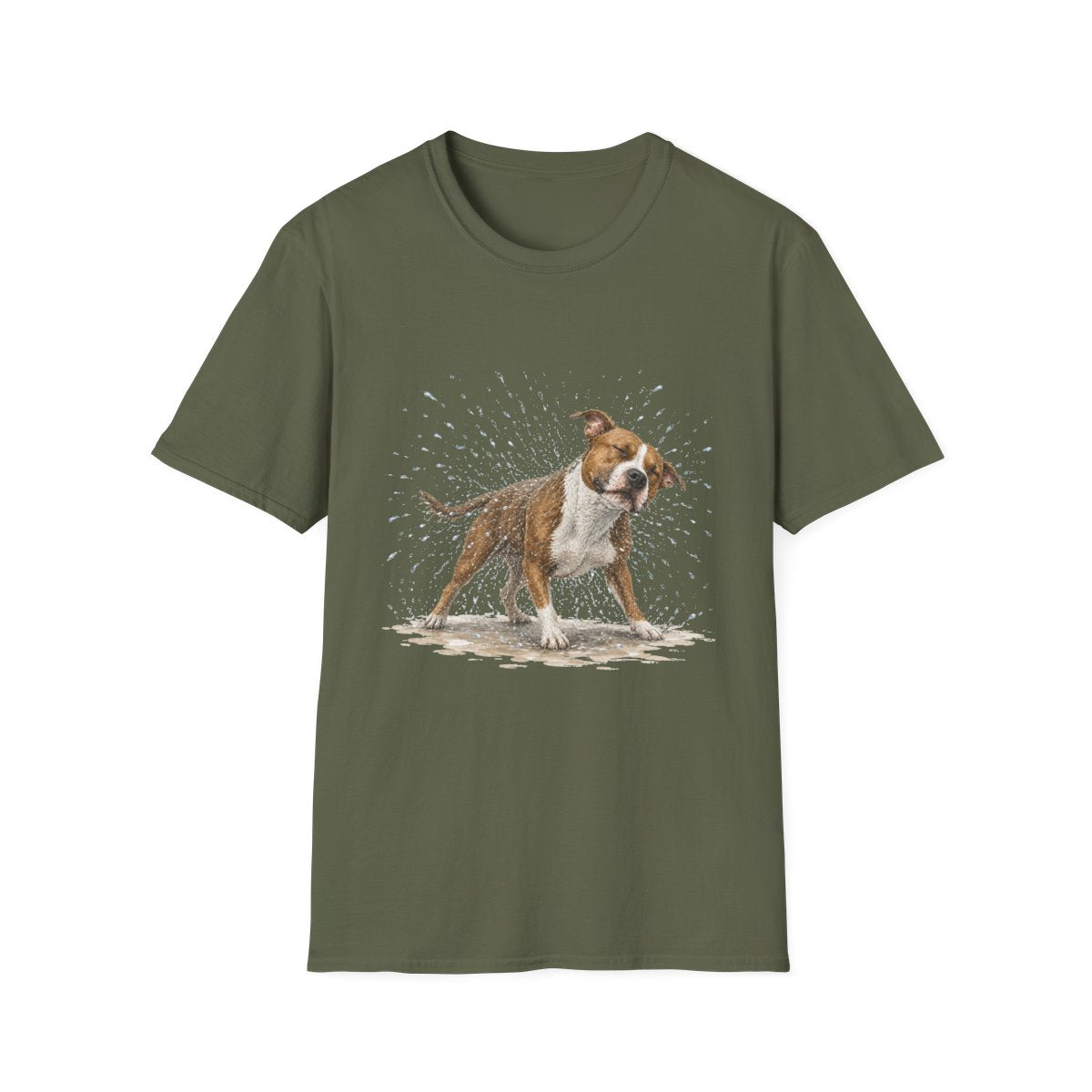 Not A Fan Of Bath Time American Staffordshire Terrier Tee