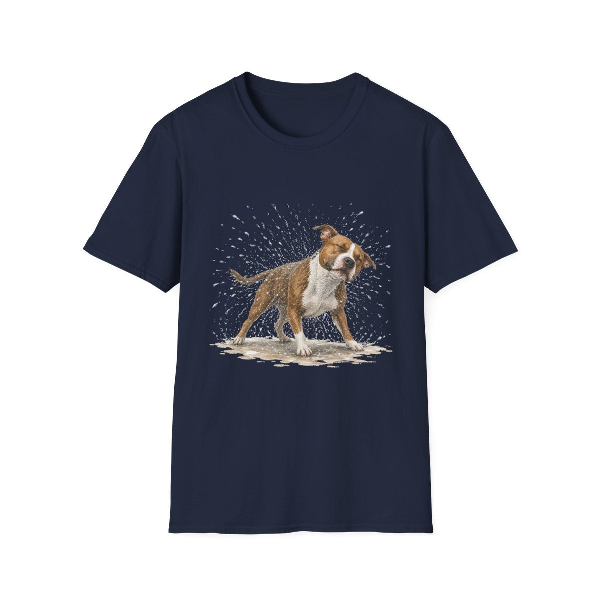 Not A Fan Of Bath Time American Staffordshire Terrier Tee