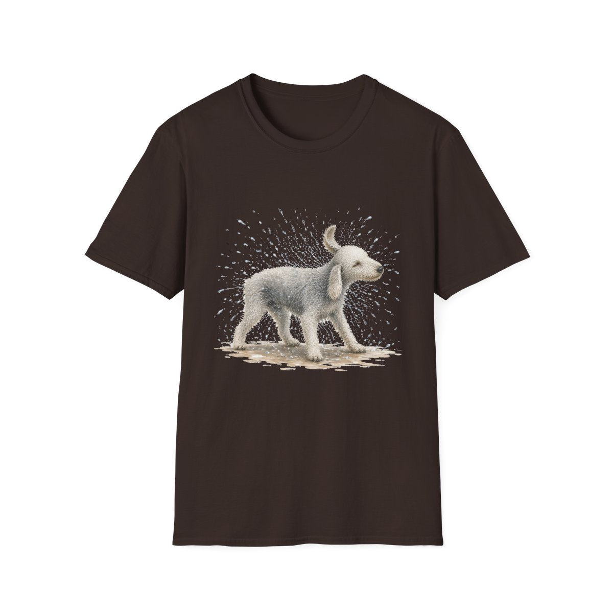 Not A Fan Of Bath Time Bedlington Terrier Tee
