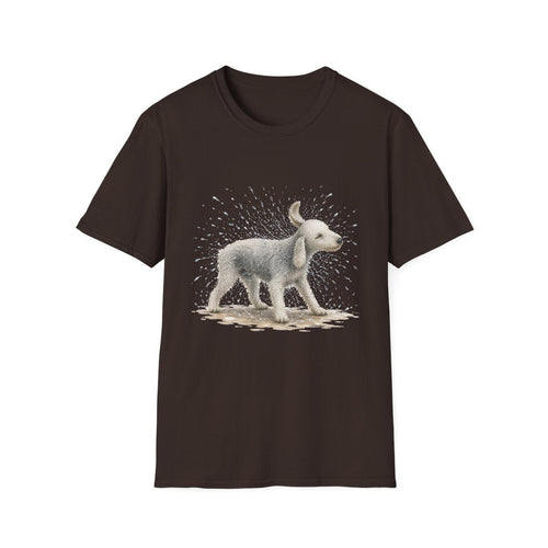 Not A Fan Of Bath Time Bedlington Terrier Tee