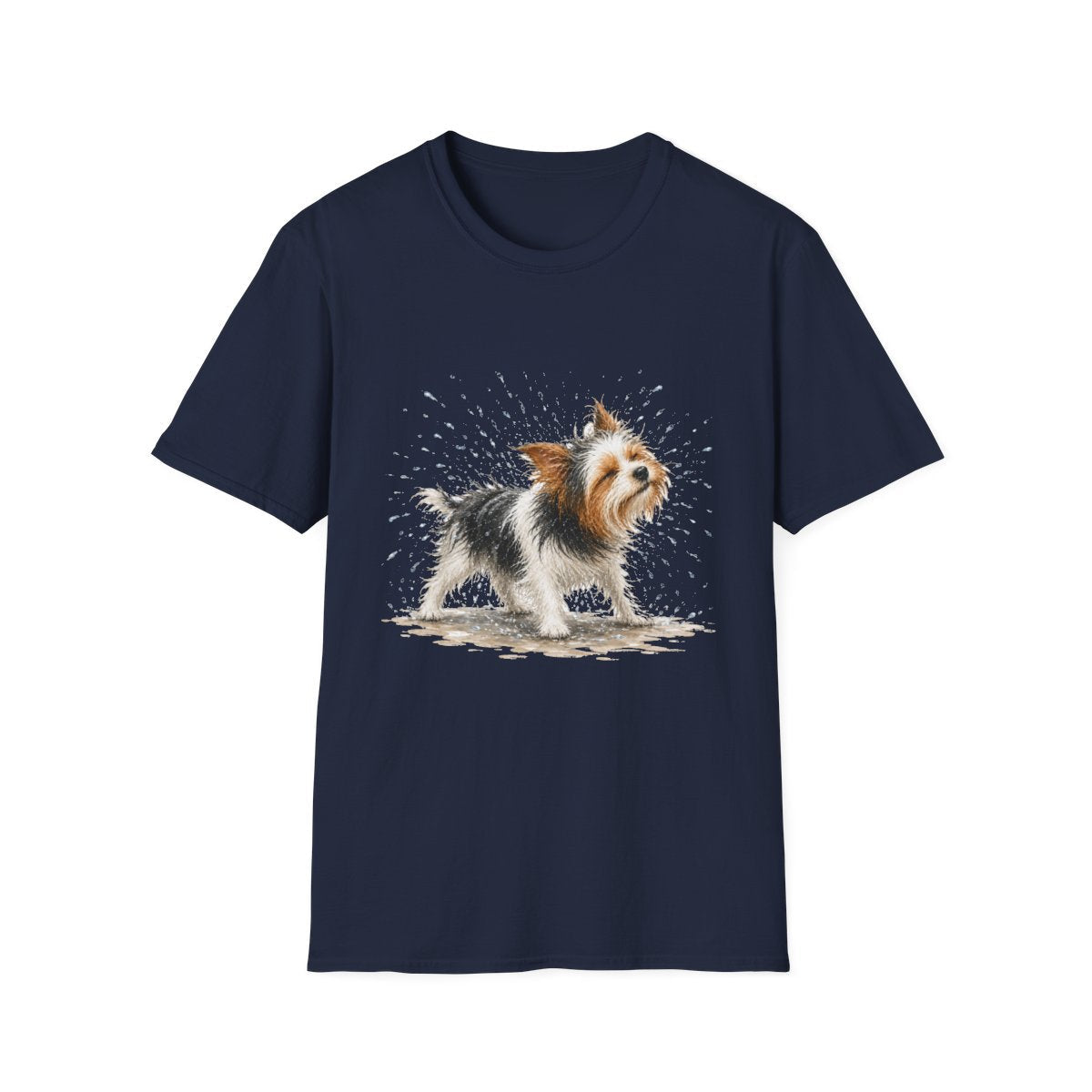 Not A Fan Of Bath Time Biewer Terrier Tee