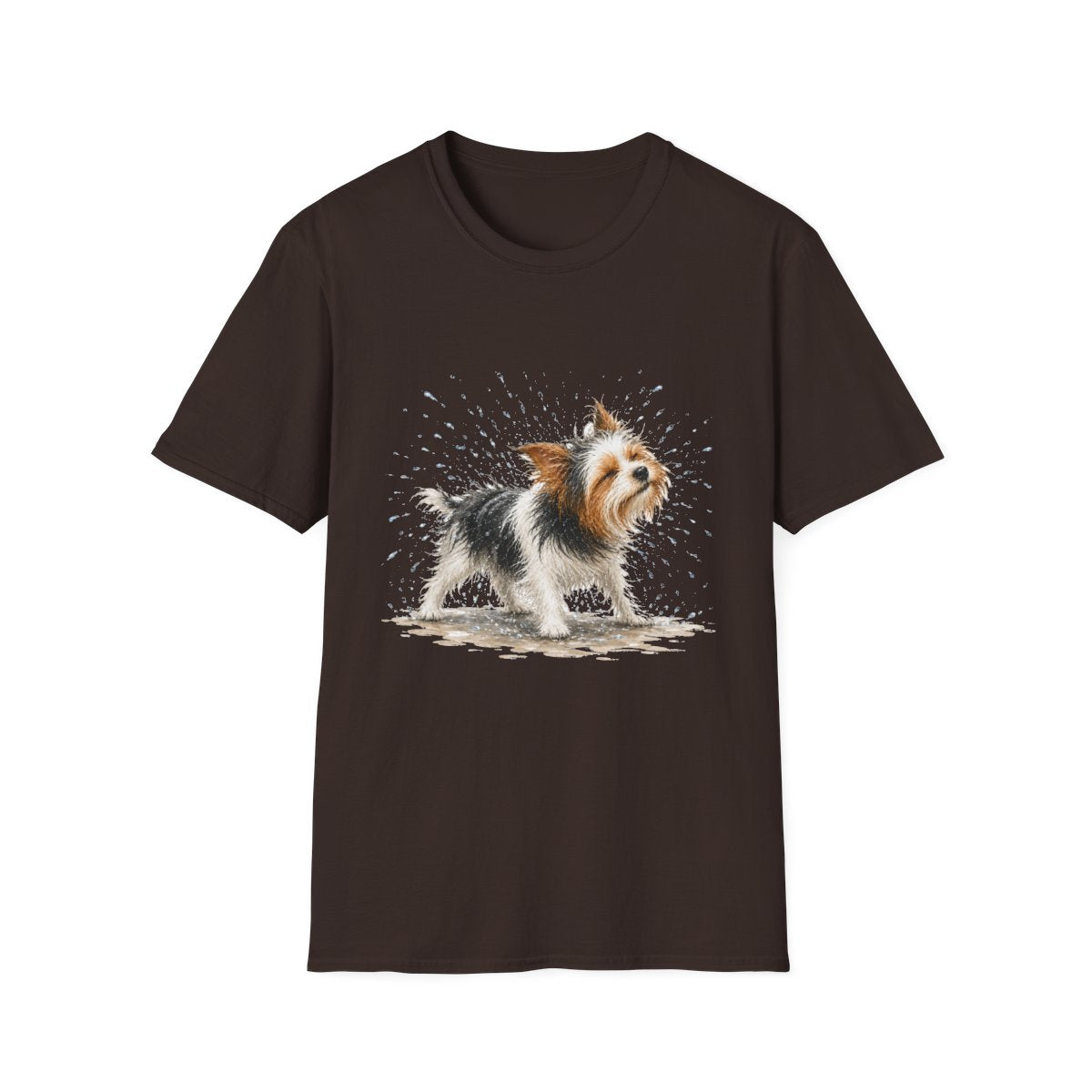 Not A Fan Of Bath Time Biewer Terrier Tee