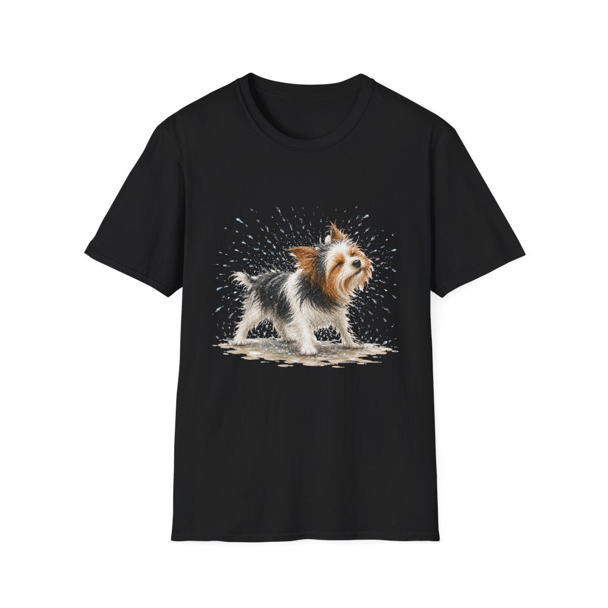 Not A Fan Of Bath Time Biewer Terrier Tee