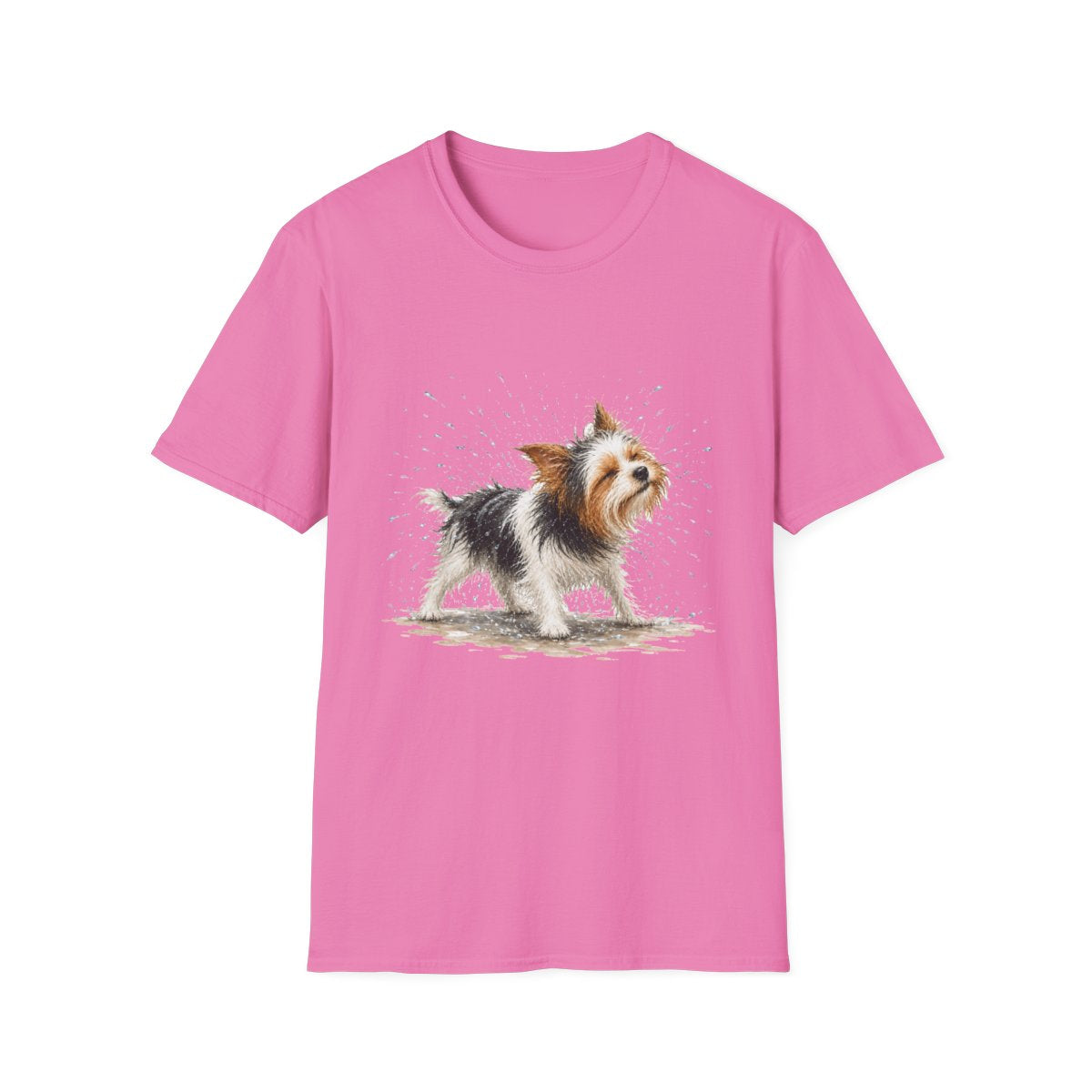 Not A Fan Of Bath Time Biewer Terrier Tee