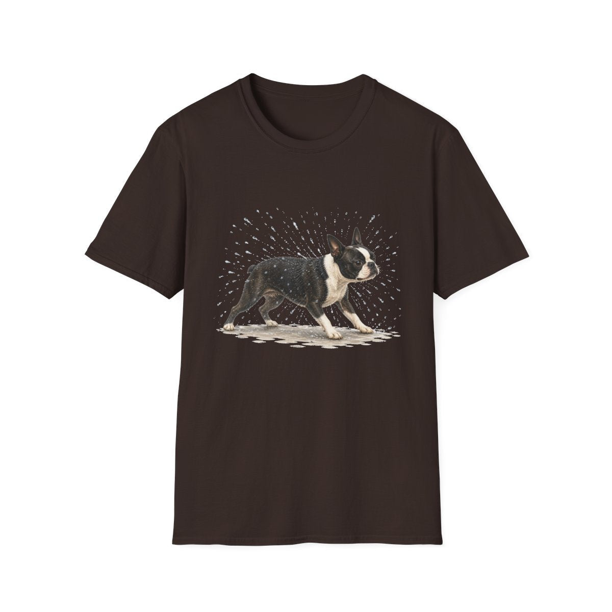 Not A Fan Of Bath Time Boston Terrier Tee