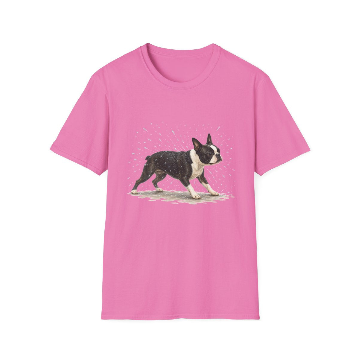 Not A Fan Of Bath Time Boston Terrier Tee