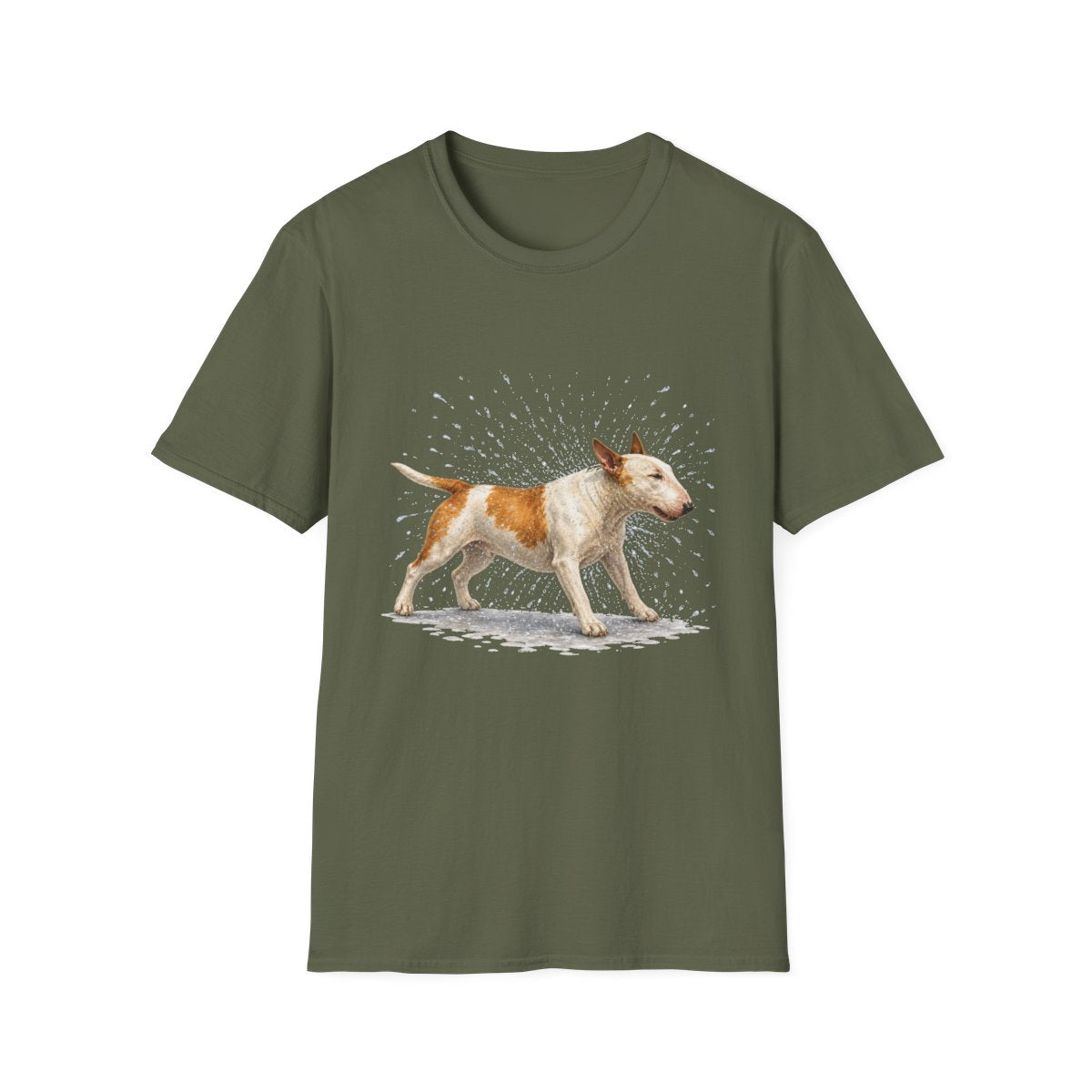 Not A Fan Of Bath Time Bull Terrier Tee