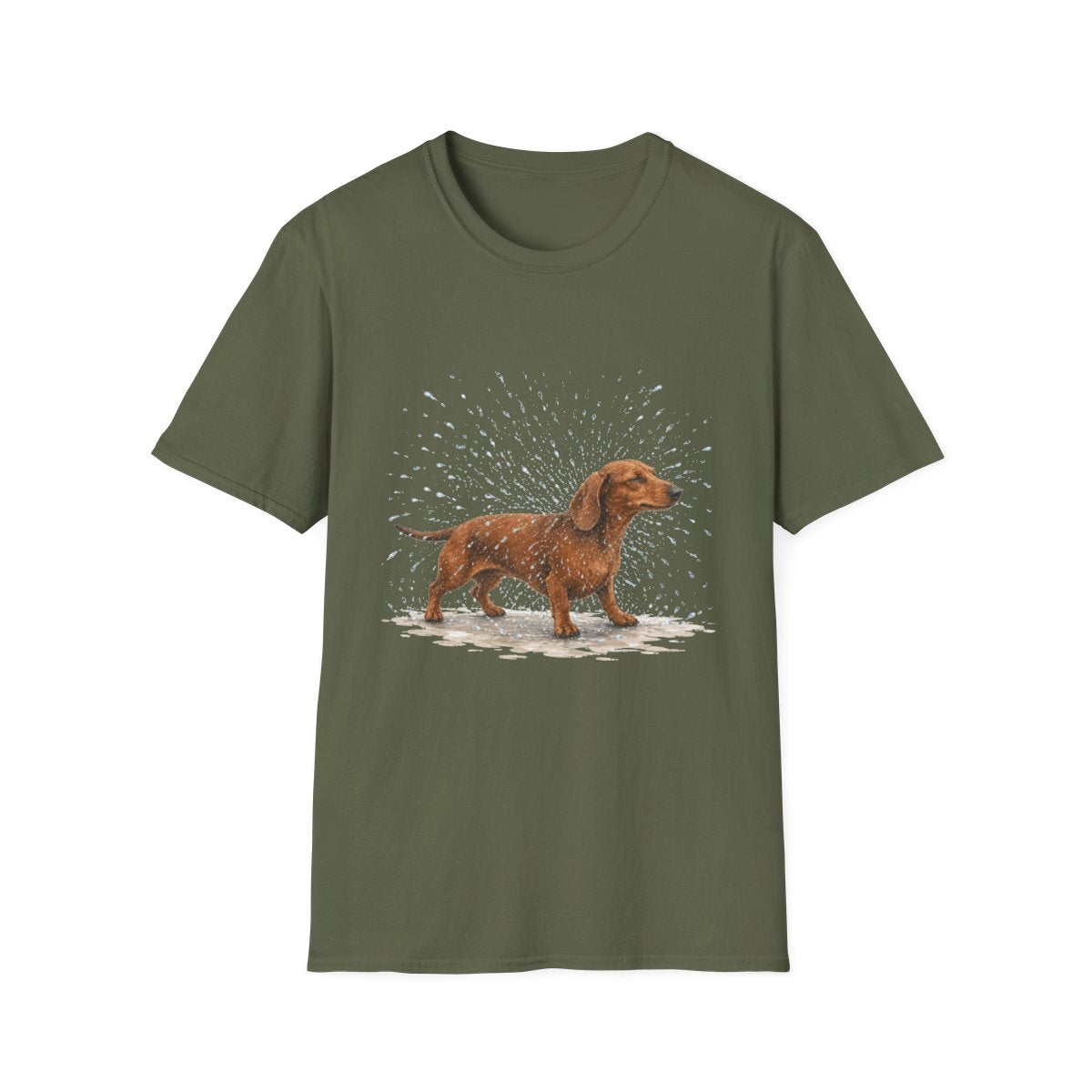 Not A Fan Of Bath Time Dachshund Tee