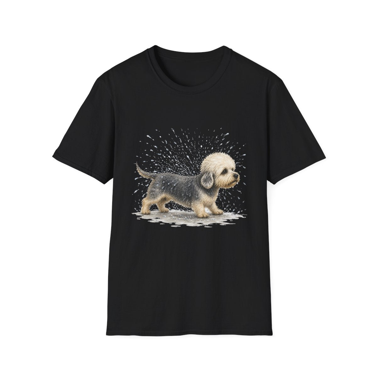 Not A Fan Of Bath Time Dandie Dinmont Terrier Tee