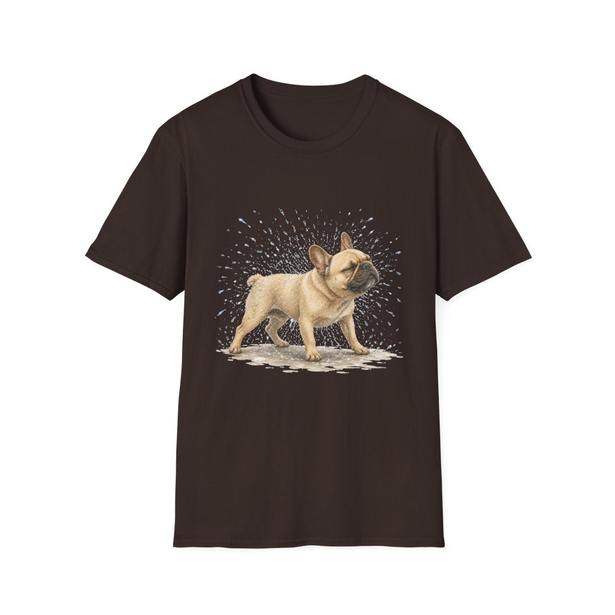 Not A Fan Of Bath Time French Bulldog Tee