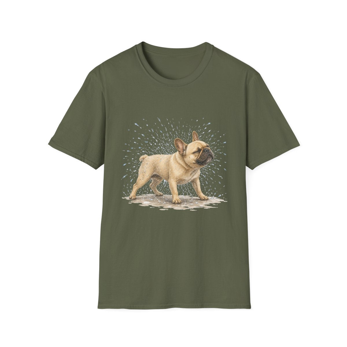 Not A Fan Of Bath Time French Bulldog Tee