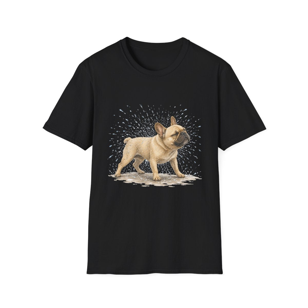 Not A Fan Of Bath Time French Bulldog Tee