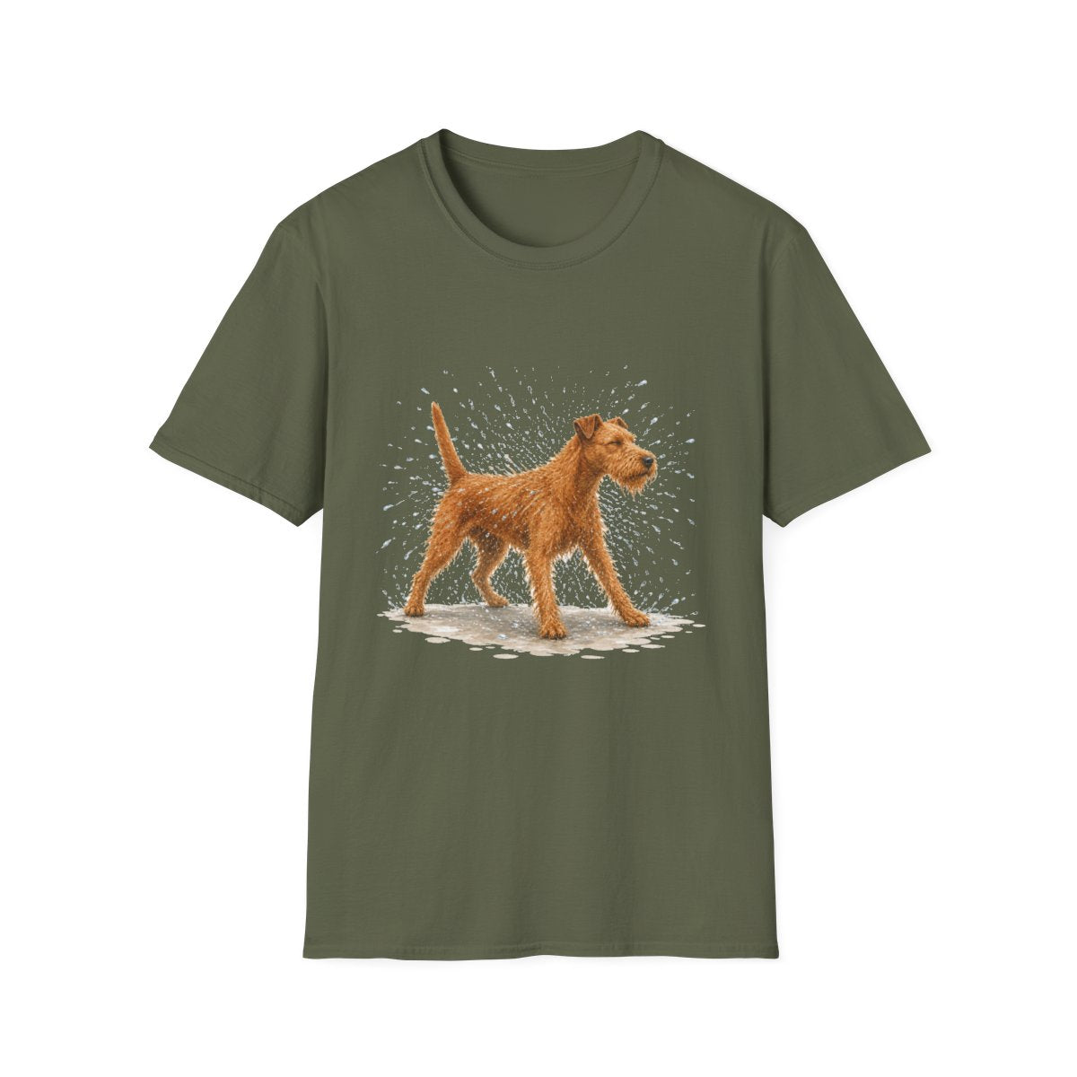 Not A Fan Of Bath Time Irish Terrier Tee