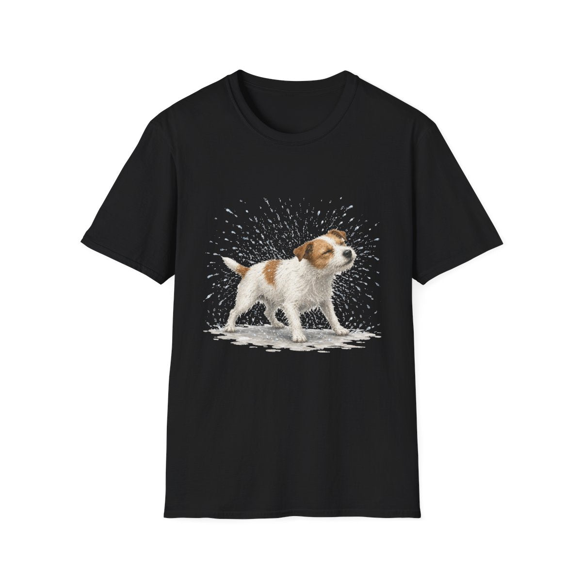 Not A Fan Of Bath Time Jack Russell Terrier Tee