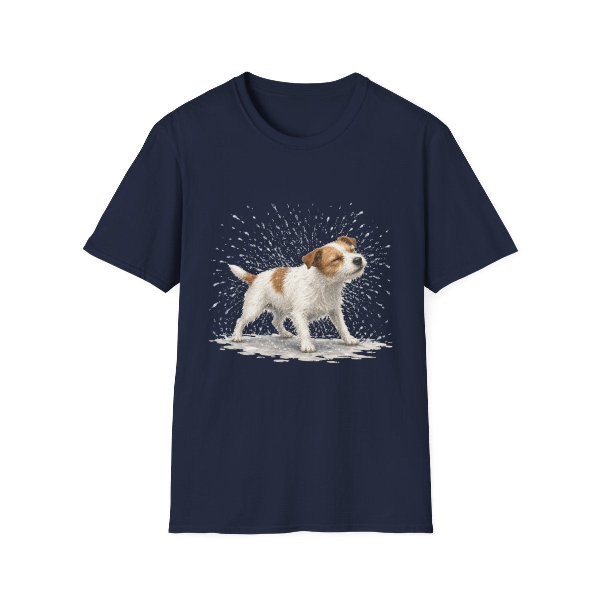 Not A Fan Of Bath Time Jack Russell Terrier Tee