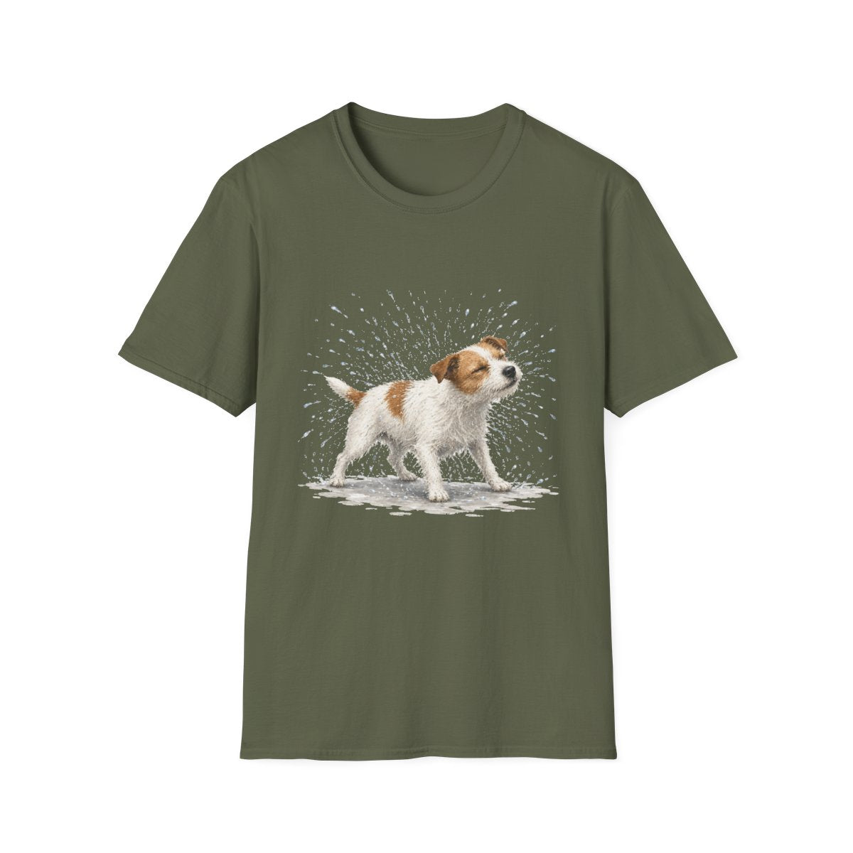 Not A Fan Of Bath Time Jack Russell Terrier Tee