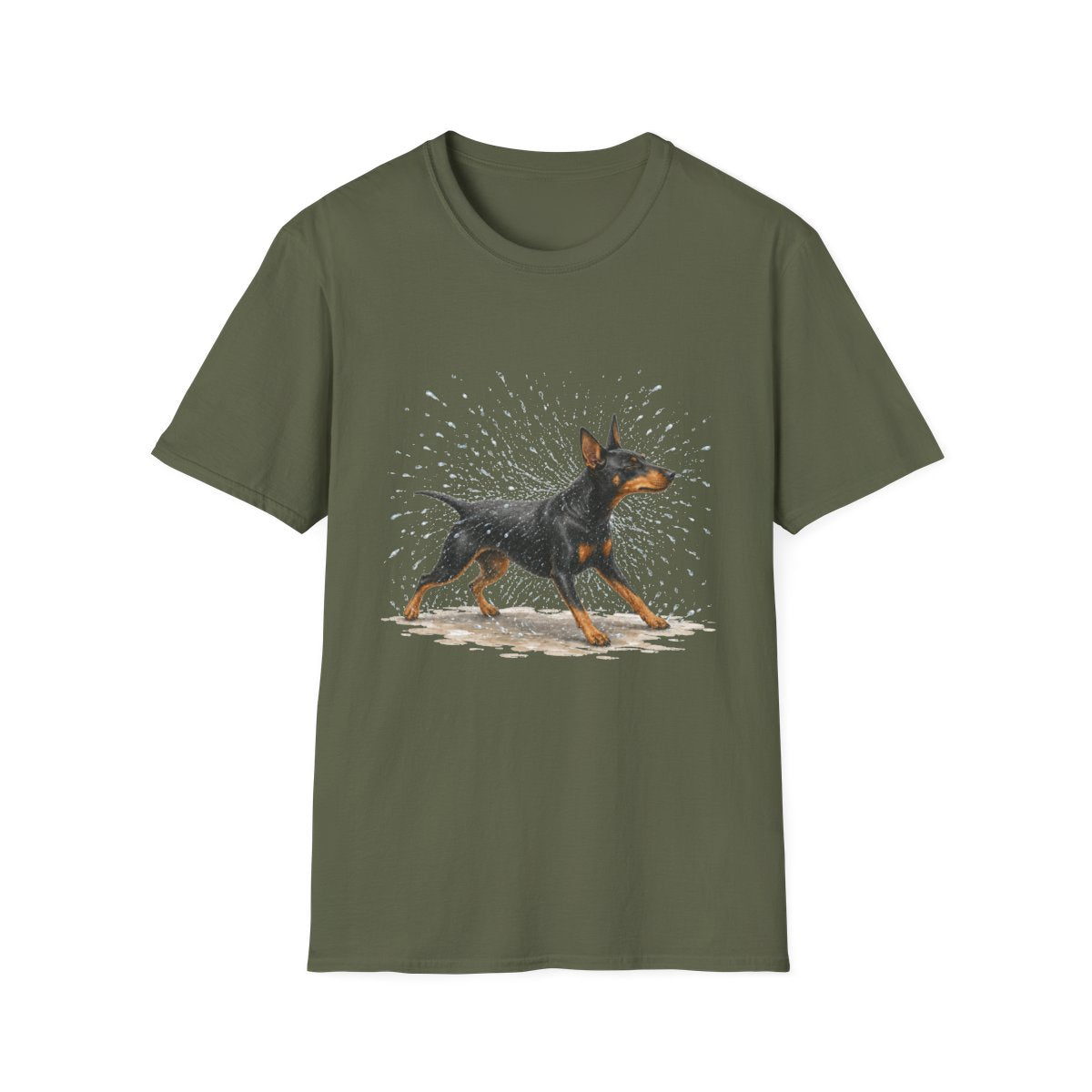Not A Fan Of Bath Time Manchester Terrier Tee