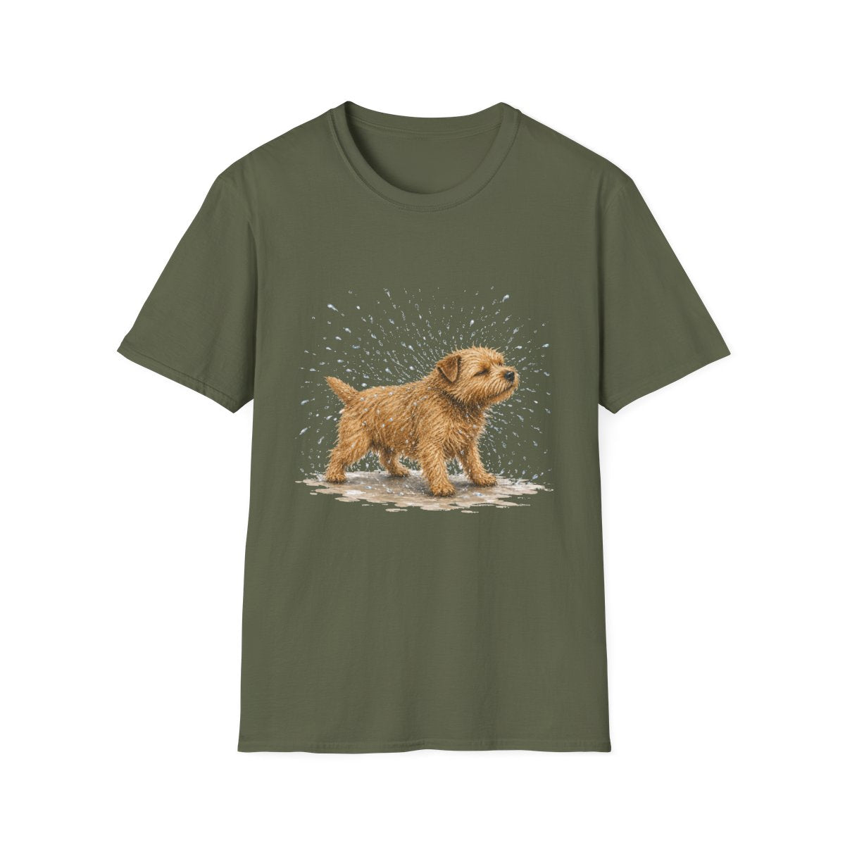 Not A Fan Of Bath Time Norfolk Terrier Tee