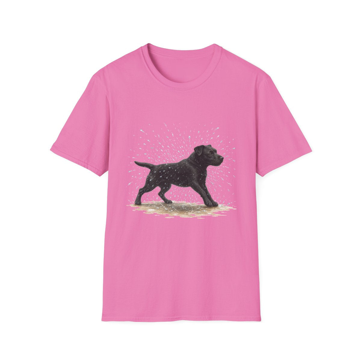 Not A Fan Of Bath Time Patterdale Terrier Tee