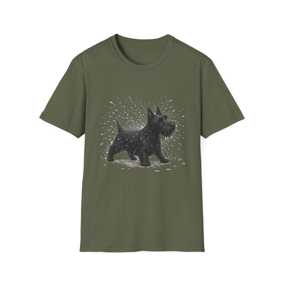 Not A Fan Of Bath Time Scottish Terrier Tee