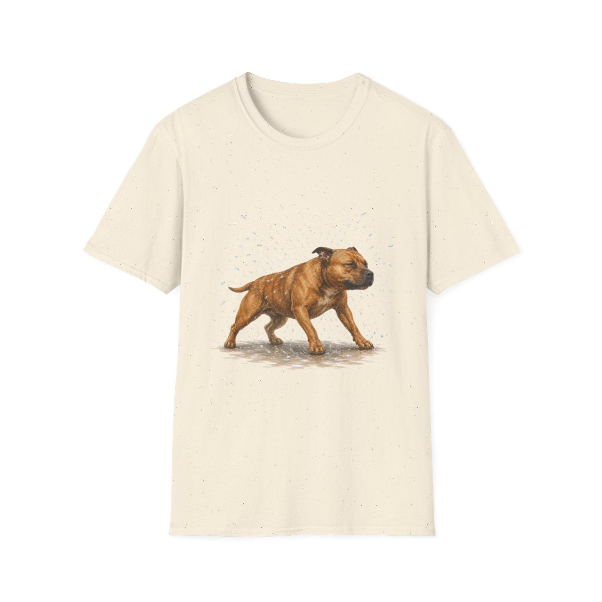 Not A Fan Of Bath Time Staffordshire Bull Terrier Tee
