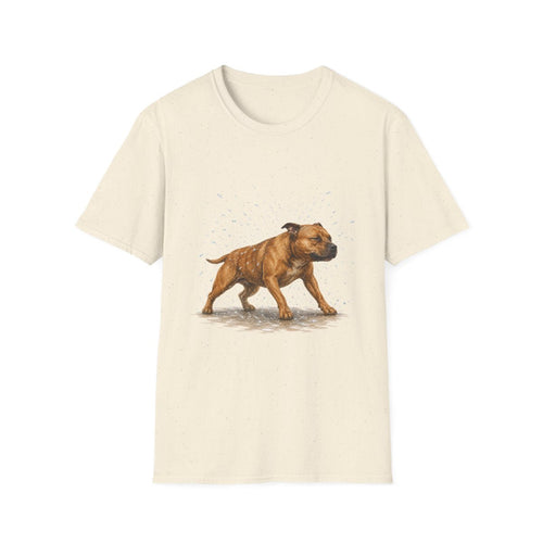Not A Fan Of Bath Time Staffordshire Bull Terrier Tee