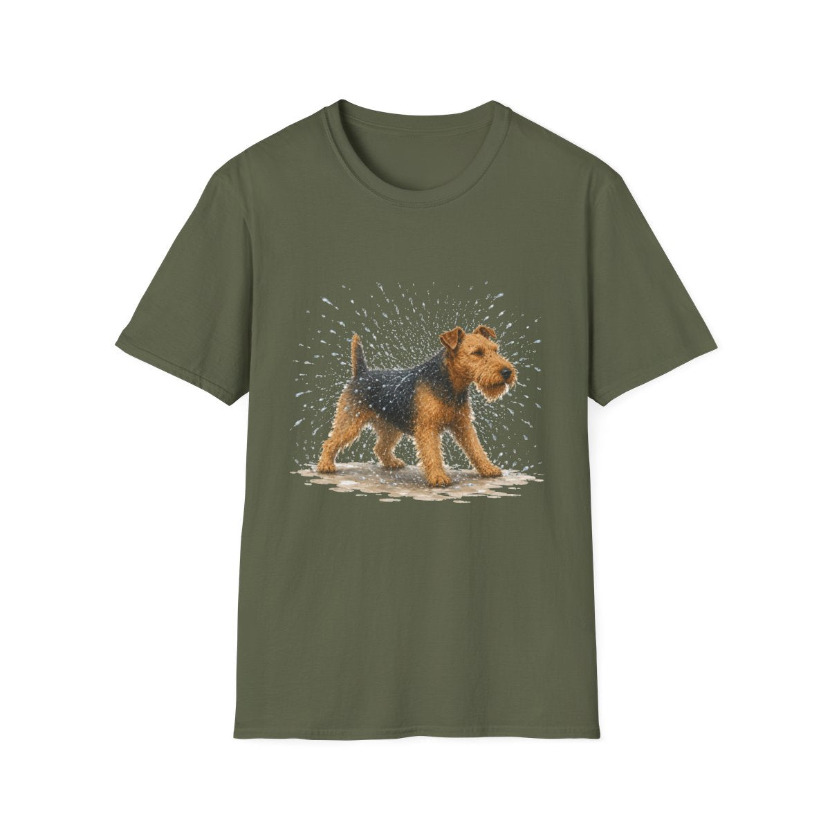 Not A Fan Of Bath Time Welsh Terrier Tee
