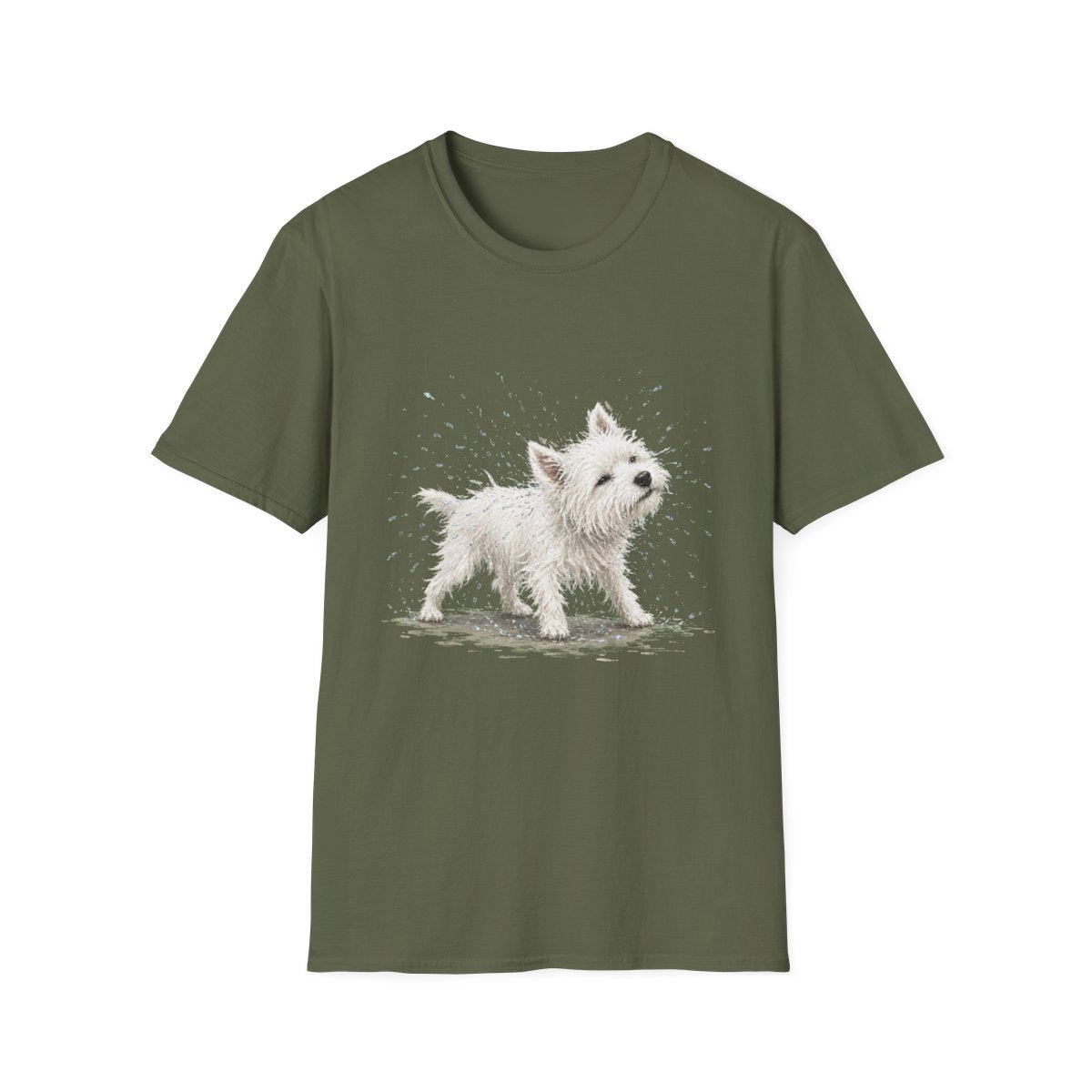 Not A Fan Of Bath Time Westie Tee