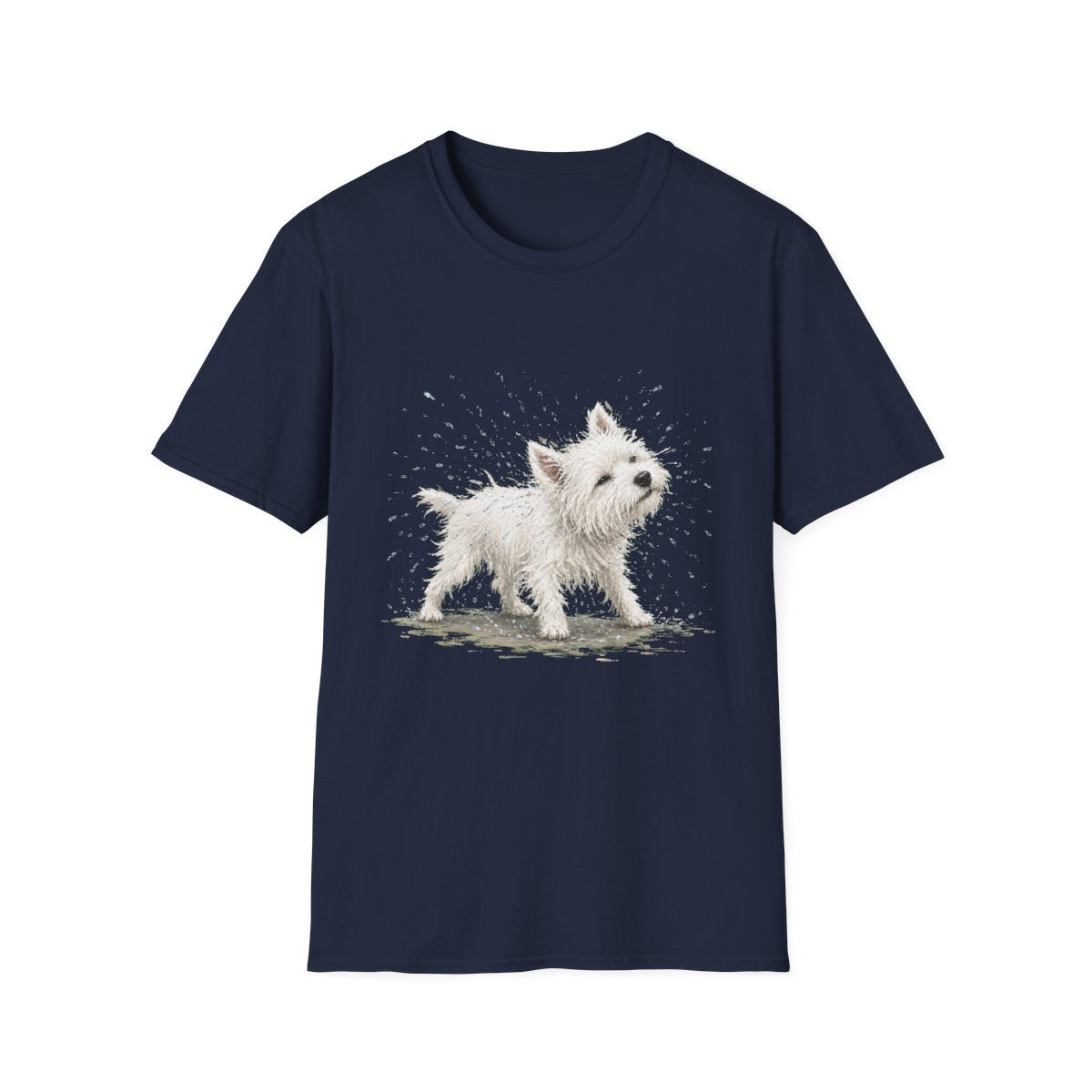 Not A Fan Of Bath Time Westie Tee