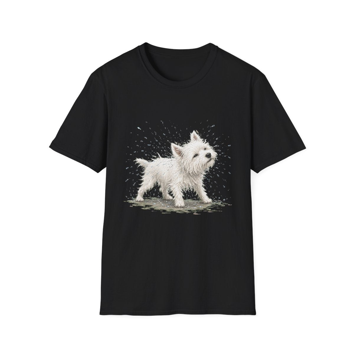 Not A Fan Of Bath Time Westie Tee