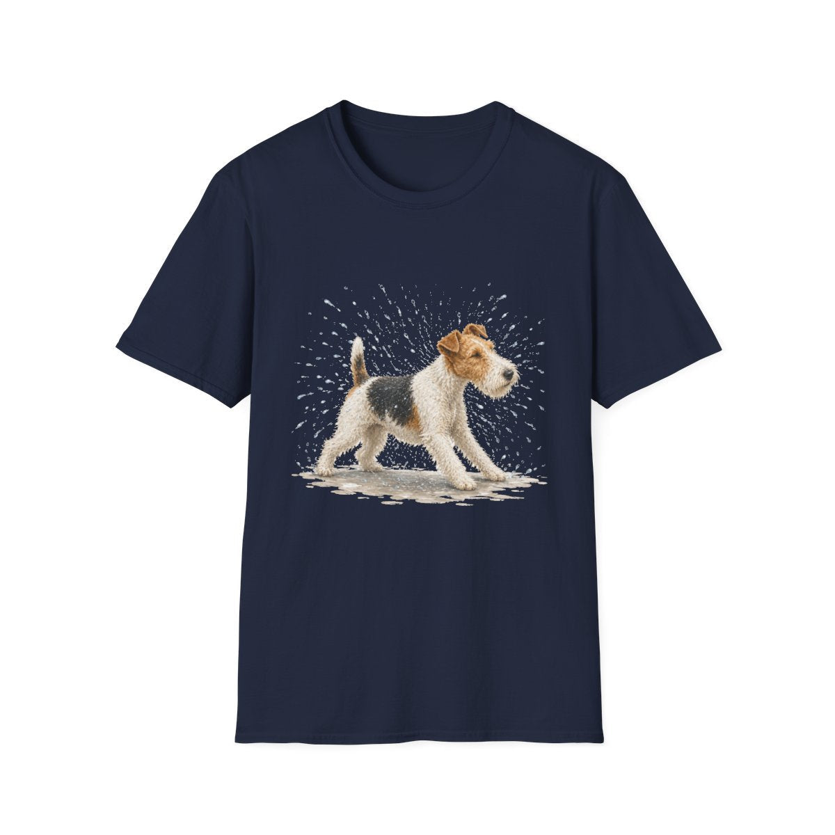 Not A Fan Of Bath Time Wire Fox Terrier Tee