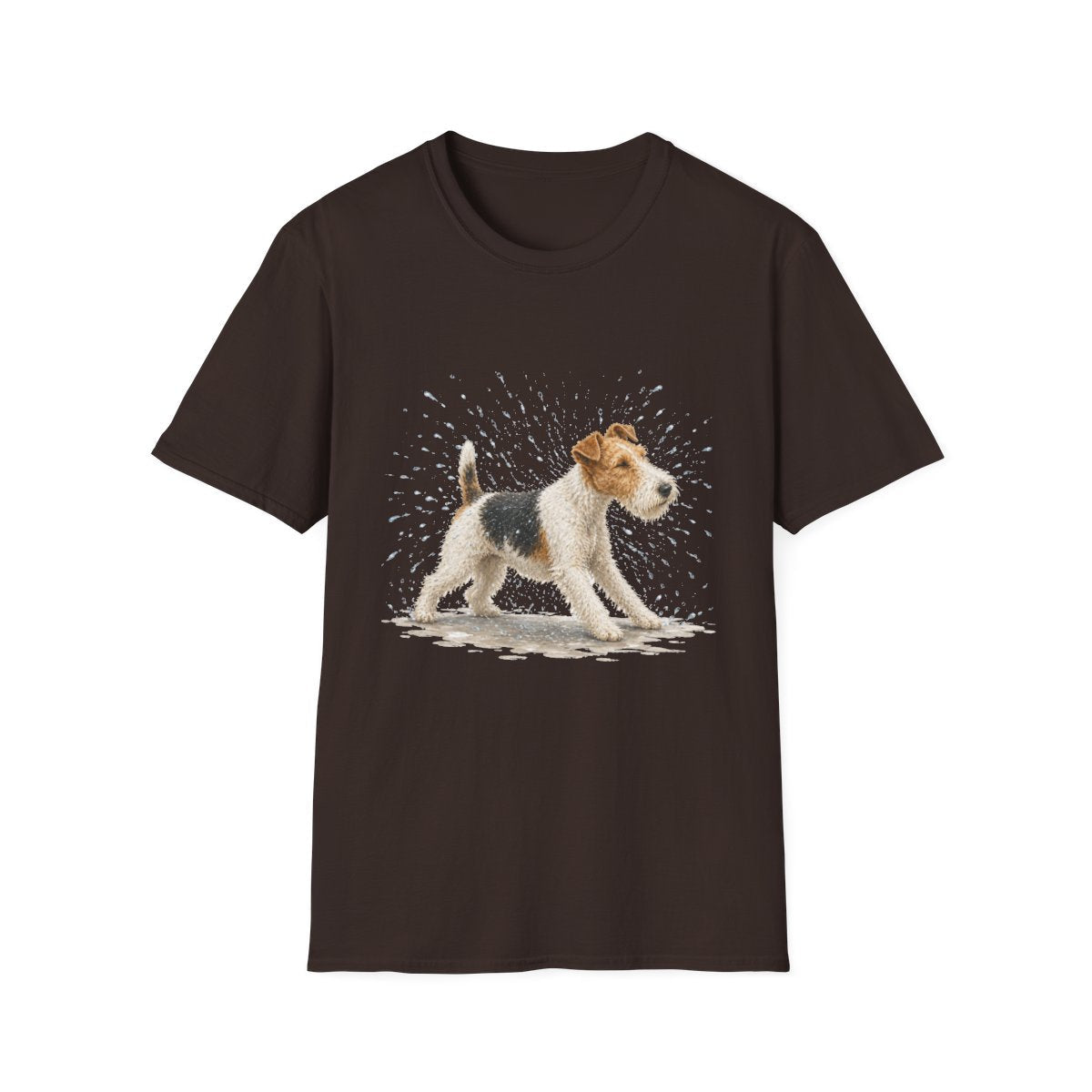 Not A Fan Of Bath Time Wire Fox Terrier Tee