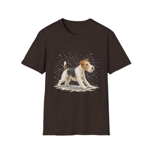 Not A Fan Of Bath Time Wire Fox Terrier Tee