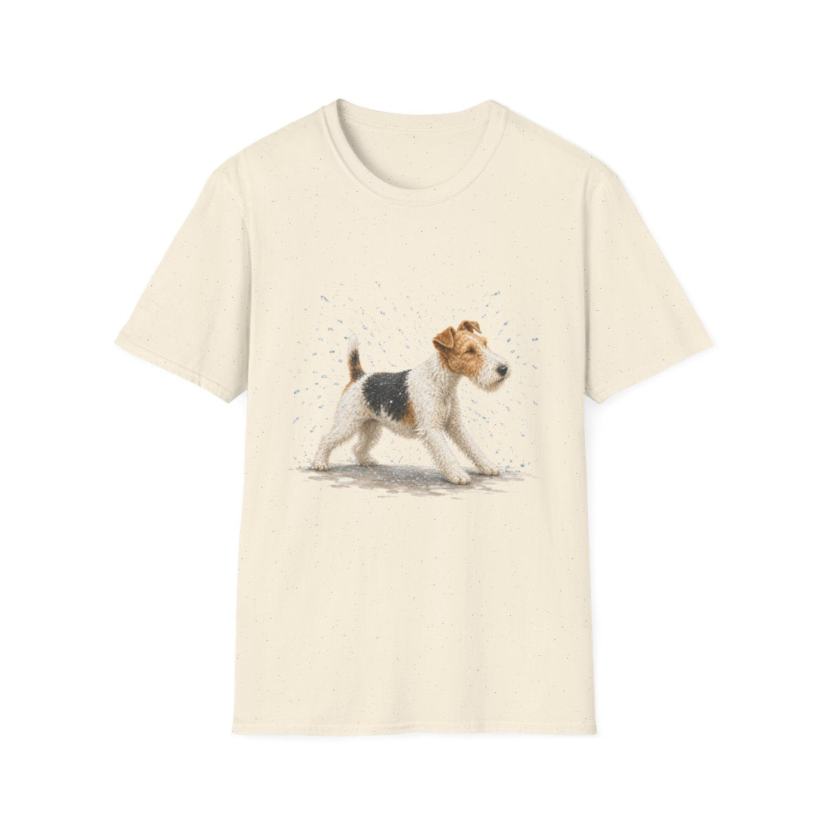 Not A Fan Of Bath Time Wire Fox Terrier Tee