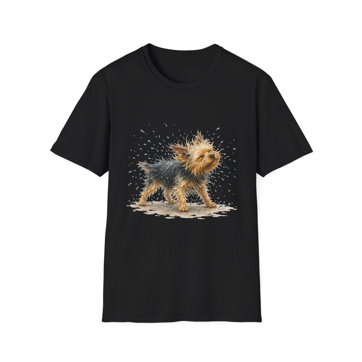 Not A Fan Of Bath Time Yorkie Tee