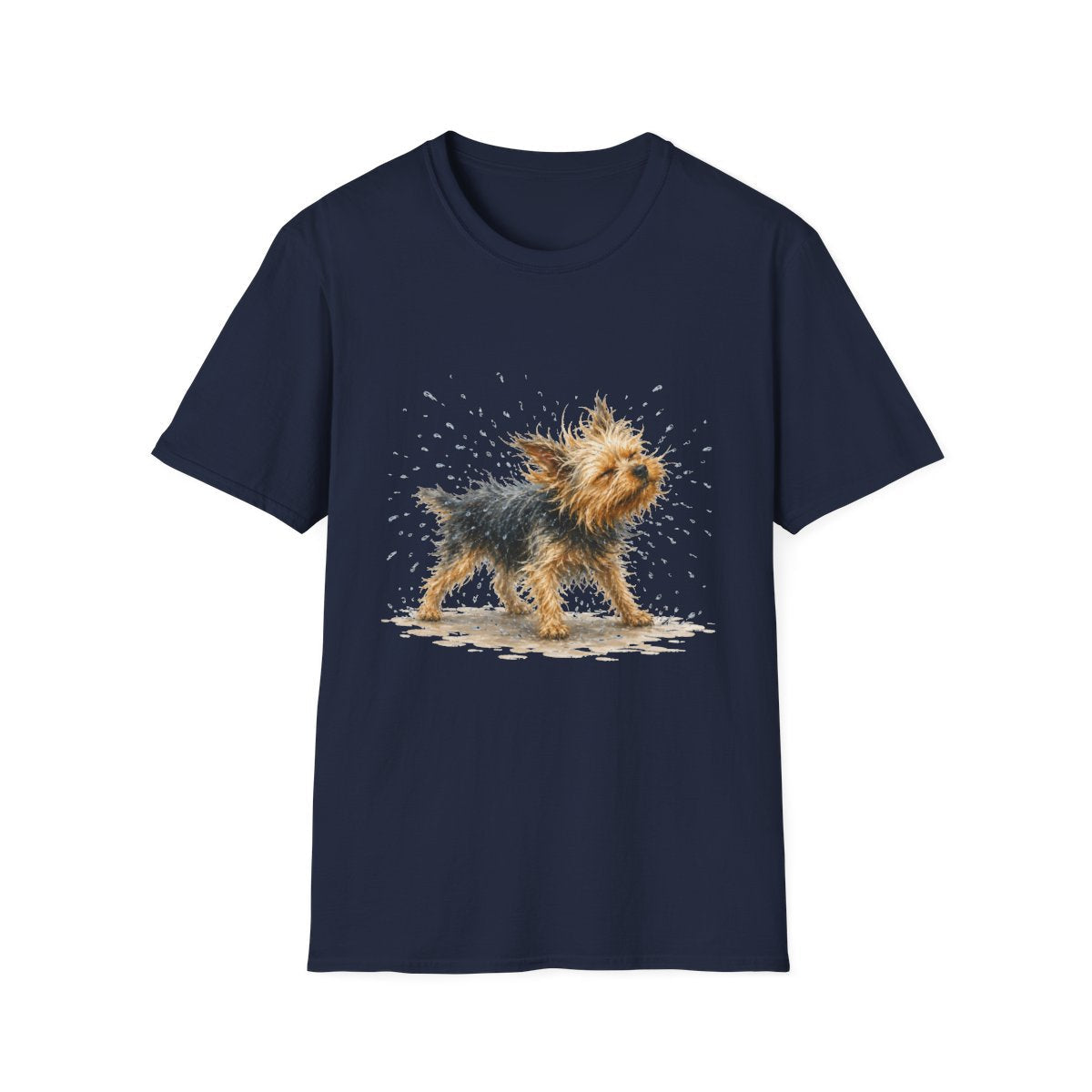 Not A Fan Of Bath Time Yorkie Tee