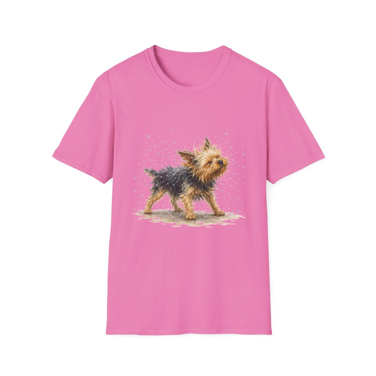 Not A Fan Of Bath Time Yorkie Tee