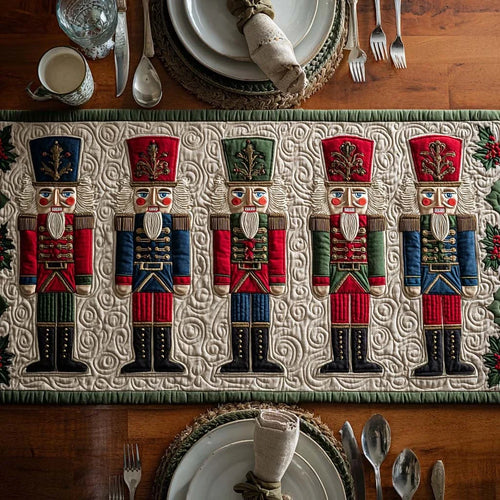 Nutcracker Classic Quilted Table Runner