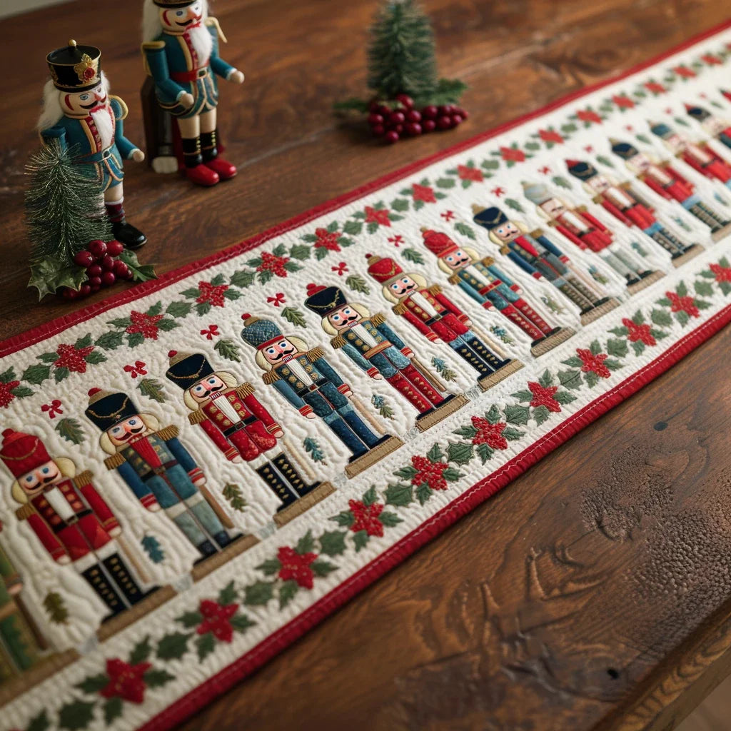 Nutcracker Dream Quilted Table Runner