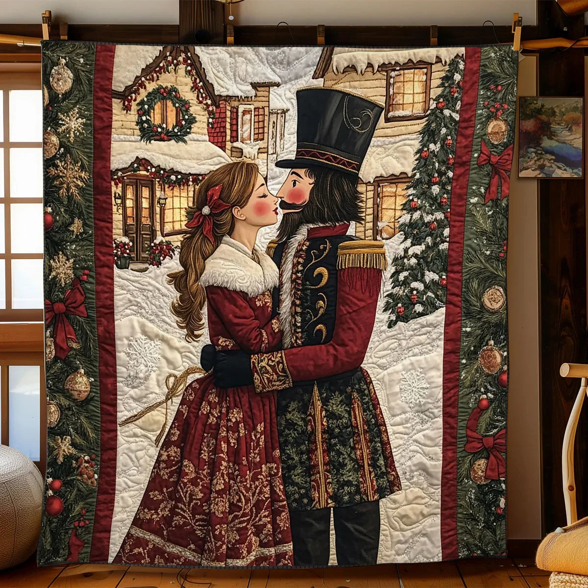 Nutcracker Dream Quilt Blanket