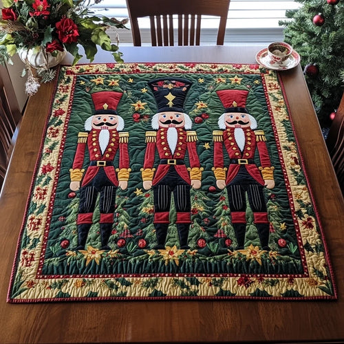 Nutcracker Dreams Quilted Table Topper