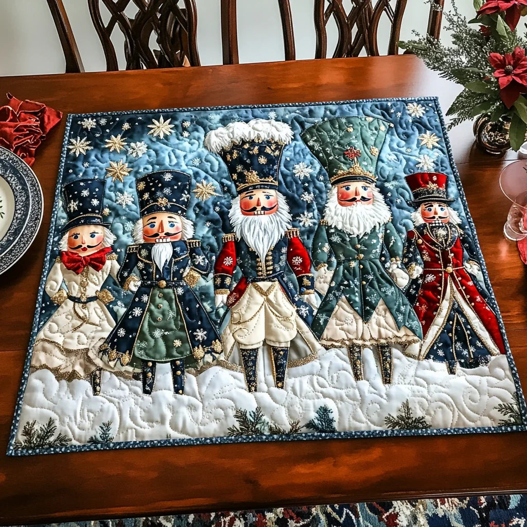 Nutcracker Magic Quilted Table Topper