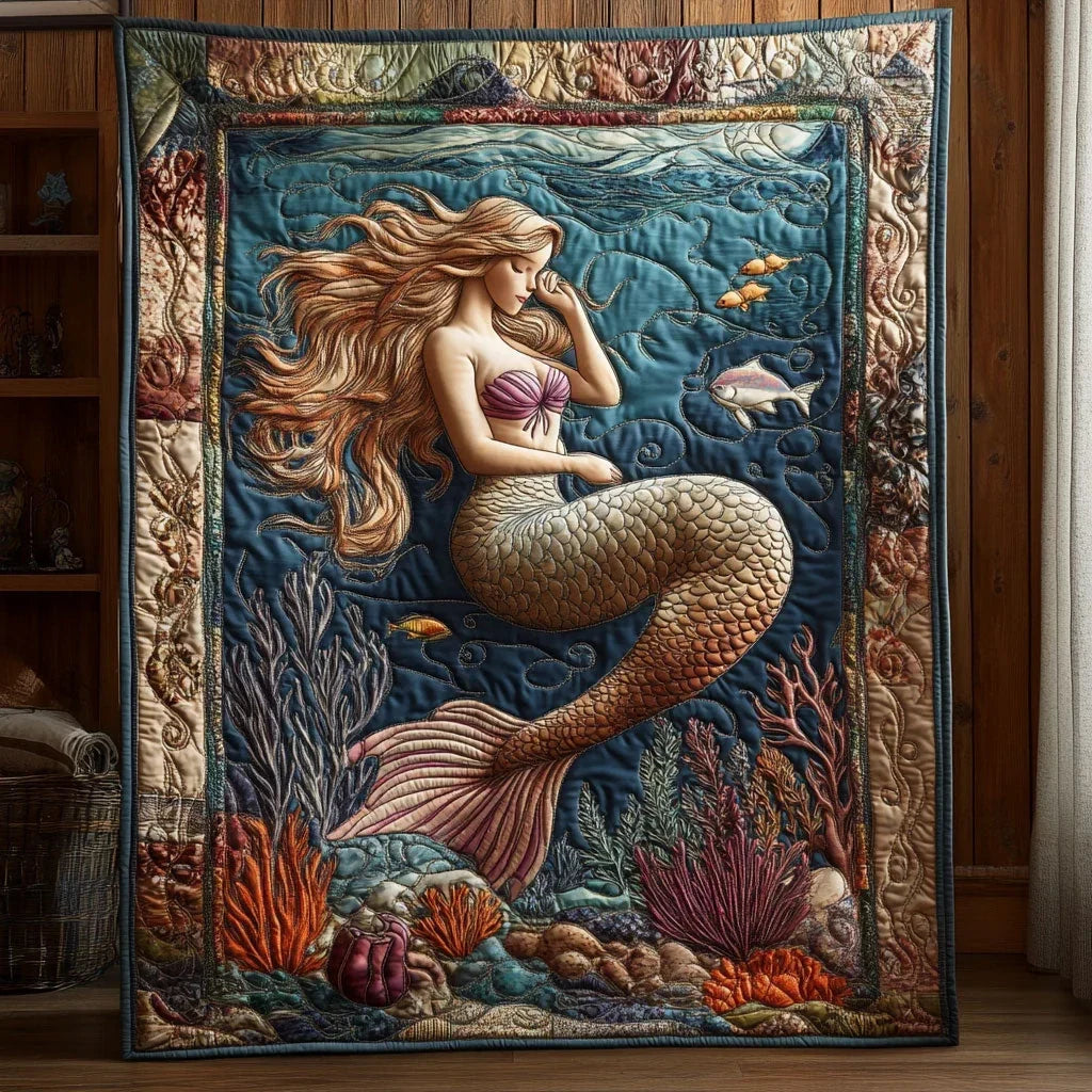 Ocean Beauty Quilt Blanket