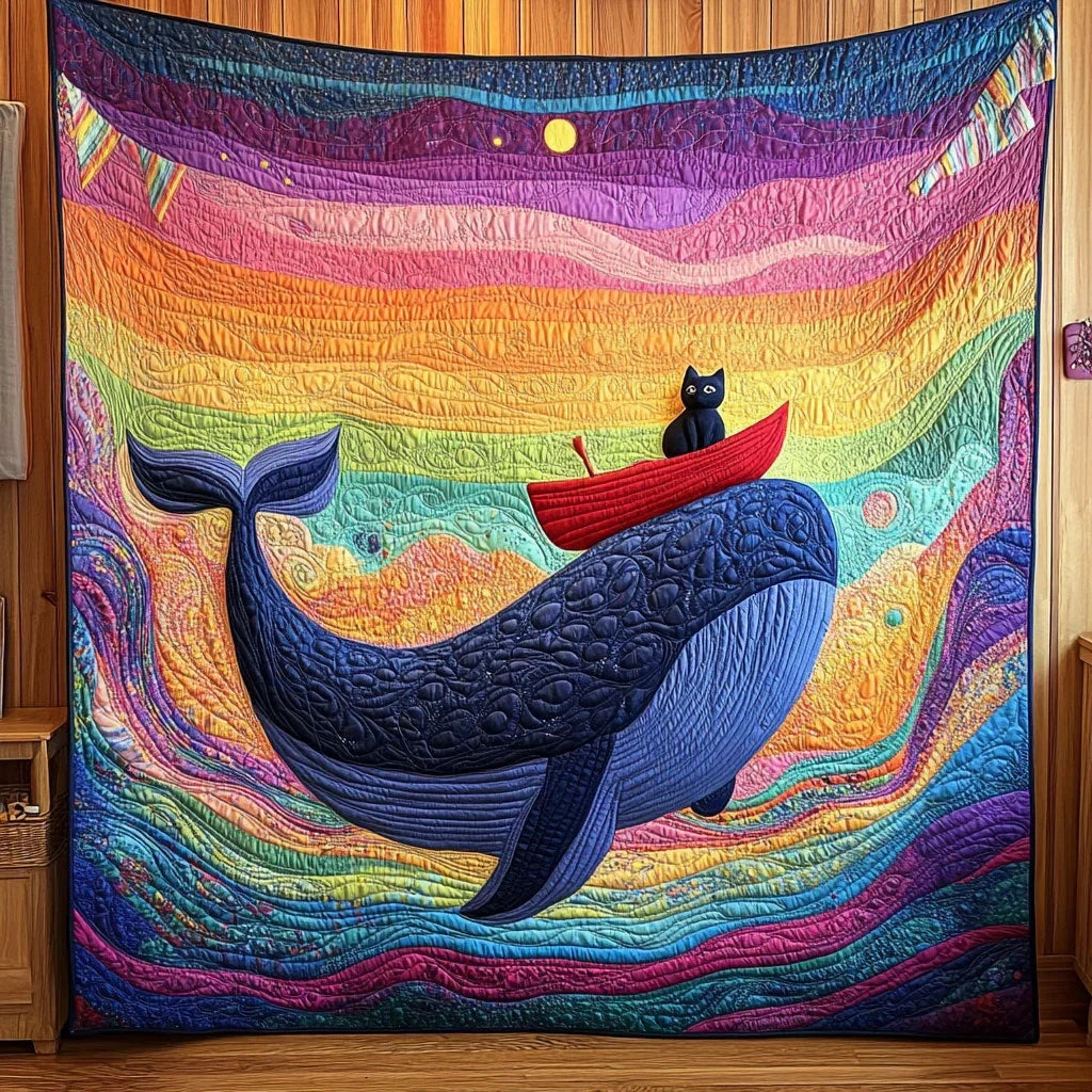 Ocean Whimsy Quilt Blanket