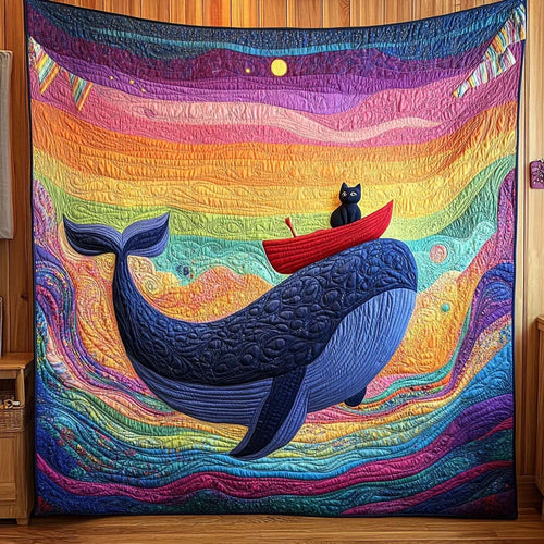 Ocean Whimsy Quilt Blanket