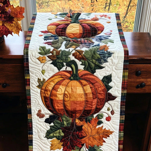 October Glow Quilted Table Runner