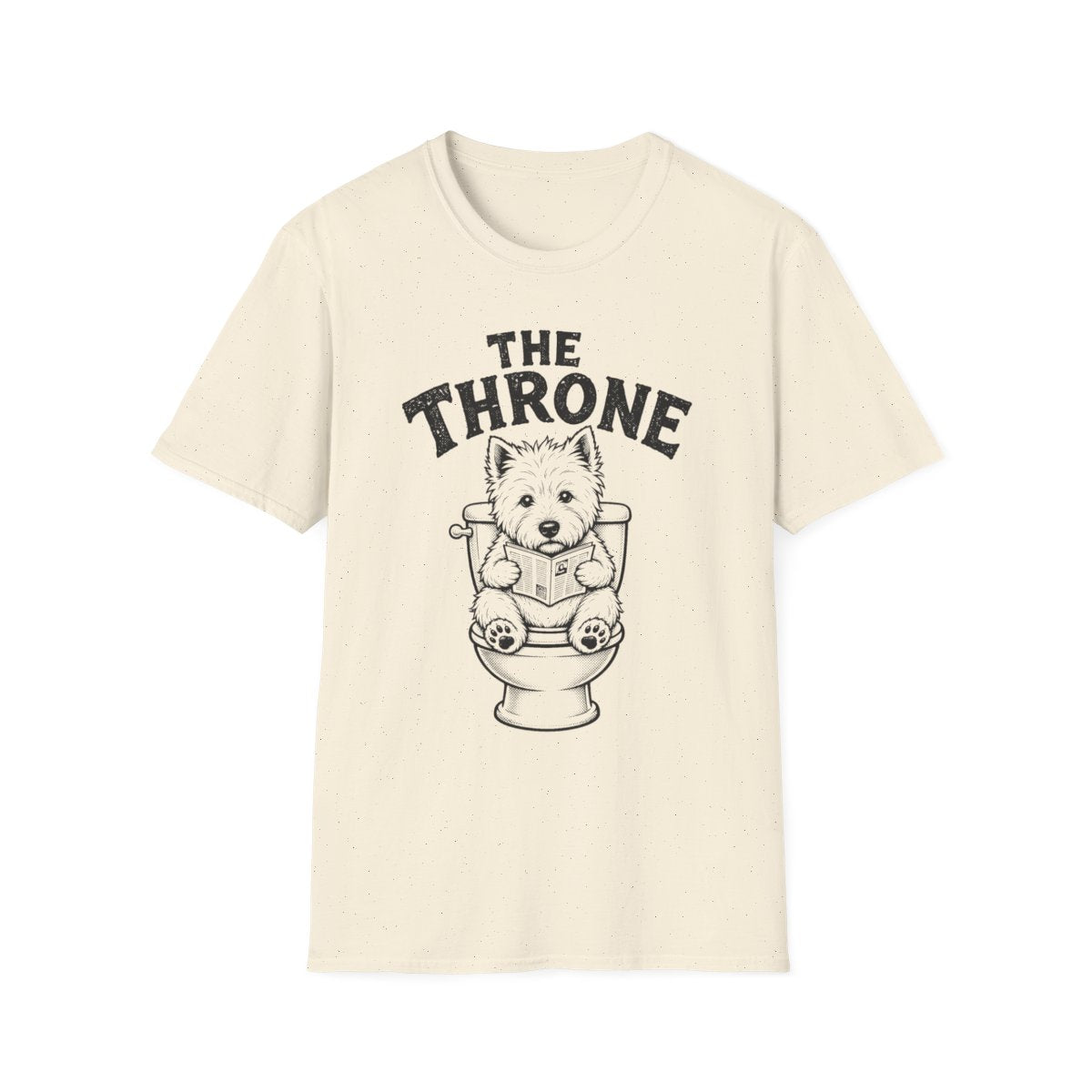On The Throne Westie Tee