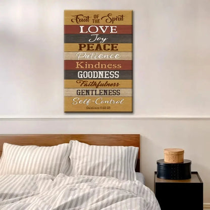 galatians 5 22 23 fruit of the spirit canvas print (view 6)